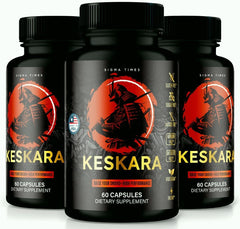 (3 Pack) Keskara Supplement Pills 180 Capsules - ARMOLEY