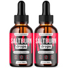 Image of (2 Pack) Saltburn Drops Advanced Health & Fitness Formula Salt Burn 60 Serves