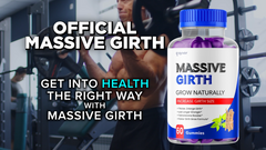 Massive Girth Male Gumy Supplement (3 Pack-180 Gummies)