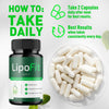 Image of (5 Pack) LipoFit Advanced Energy & Fitness Formula Vitamin Lipo Fit 300 Capsules