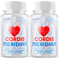 (2 Pack) Cordis Meridian Advanced Blood Support Vitamin CordisMeridian 120 Capsules