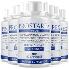 (5 Pack) Prostarex Prostate & Bladder Support Supplement Prosta Rex 300 Capsules
