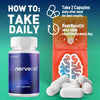 Image of (2 Pack) Nervecell Nootropic Natural Brain Supplement Nerve Cell 120 Capsules