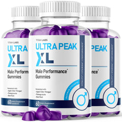 (3 Pack) Ultra Peak XL Gum Advanced Male Support Vitamin UltraPeakXL 180 Gummies