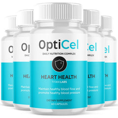 (5 Pack) OptiCel Advanced Blood Support Formula Supplement Opti Cel 300 Capsules
