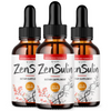 Image of (3 Pack) ZenSulin Blood Support Drops Advanced Zen Sulin Supplement 90 Servings