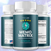 Image of (2 Pack) Memo Matrix Nootropic Natural Brain Supplement MemoMatrix 120 Capsules