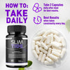 Image of (2 Pack) Slimtide Advanced Energy And Fitness Supplement Slim Tide 120 Capsules