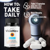 Image of (5 Pack) VisioNew Advanced Eye Vision Support Visio New Supplement 300 Capsules