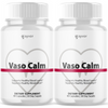 Image of (2 Pack) Vaso Calm Pills Advanced Blood Health Max Support VasoCalm 120 Capsules