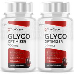 True Glyco Blood Supplement Pills Advanced Support TrueGlyco Formula (2 Pack - 120 Capsules)