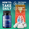 Image of (5 Pack) BrainVex Nootropic All Natural Brain Supplement Brain Vex 300 Capsules