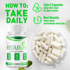 Image of (3 Pack) Red U Burn Advanced Energy & Fitness Formula Vitamin Reduburn 180 Capsules