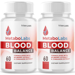 (2 Pack) Metabo Labs Advanced Blood Support Supplement MetaboLabs 120 Capsules