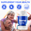 Image of Nerve Sync Nootropic All Natural Super Brain Supplement Pills (2 Pack - 120 Capsules)