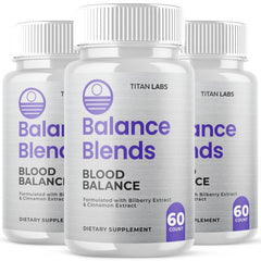 (3 Pack) Balance Blends Advanced Blood Support Supplement BalanceBlends 180 Capsules