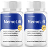 Image of (2 Pack) MemoLift Pills - Brain Health & Cognitive Support Supplement 120 Capsules