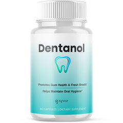 (1 Pack) Dentanol Oral Probiotic Support for Healthy Teeth & Gums 60 Capsules