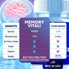 Image of (5 Pack) MemoryVitali Nootropic Natural Brain Supplement Memory Vitali 300 Caps