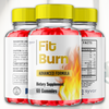 Image of Fit Burn Keto ACV Gummies 1000MG (3 Pack - 180 Gummies)
