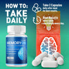 Image of (5 Pack) MemoryOn Pill Nootropic Natural Brain Supplement Memory On 300 Capsules