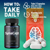 Image of (5 Pack) SynaCept Nootropic All Natural Brain Supplement Syna Cept 300 Capsules