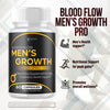 Image of (2 Pack) Blood Flow Men's Growth Pro Advanced Male Support Vitamin 120 Capsules