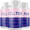 Image of Celltox Probiotic Gut Health Formula Enhance Digestive Function (3 Pack - 180 Capsules)