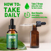 Image of (2 Pack) Green Slim Drops Natural Health & Fitness Support GreenSlim 60 Servings