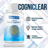 Image of (3 Pack) CogniClear Nootropic Formula Cogni Clear Brain Supplement 180 Capsules