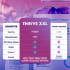Image of (3 Pack) Thrive XXL Male Gummys Advanced Formula ThriveXXL Vitamin 180 Gummies
