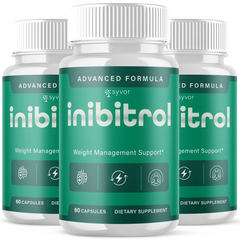 Inibitro Natural Energy & Fitness Support Vitamin Inibitrol 180 Capsules (3 Pack)