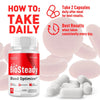 Image of (3 Pack) BioSteady Advanced Blood Max Support Supplement Bio Steady 180 Capsules