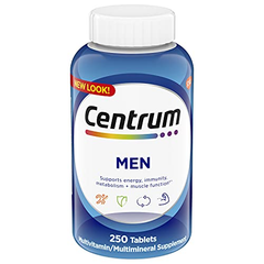 Centrum Multivitamin for Men, Multivitamin/Multimineral Supplement 250 Tablets - ARMOLEY