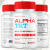 Image of (2 Pack) Alpha TRT Pill for Men Advanced Formula Vitamin Supplement 120 Capsules