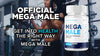 Image of (3 Pack) Mega Male Advanced Pills Premium Formula MegaMale Supplement 180 Capsules