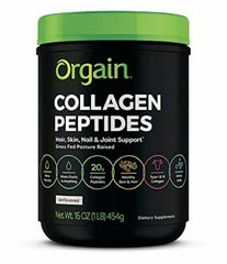 Orgain Unflavored Collagen Peptide Protein - 16 oz