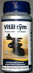 Vitälzym Proteolytic Systemic Enzymes Liquid Gel Capsules - 360 Pack