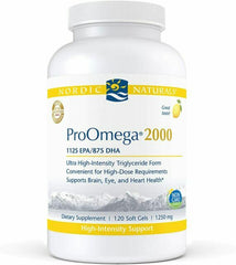 Nordic Naturals PUS-12137 ProOmega 2000 Lemon Soft Gels - 120 Capsules