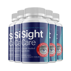 (5 Pack) Sight Care Supplement Pills, Supports Healthy Vision & Eyes 300 Capsules