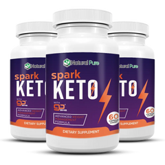 (3 Pack) Spark Keto Pills Supplement 180 Capsules