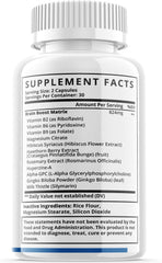 Synapse XT Advanced Supplement Pills for Tinnitus Support Ear Health 60 caps