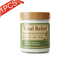 Total Relief Magnesium Cream, Nerve Relief Magnesium Soothing Cream (1-5PCS)