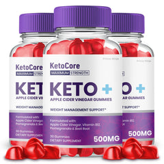 (3 Pack) Keto Core ACV Gummies