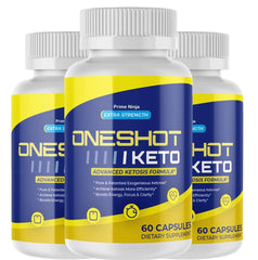 (3 Pack) One Shot Keto Pills - ARMOLEY